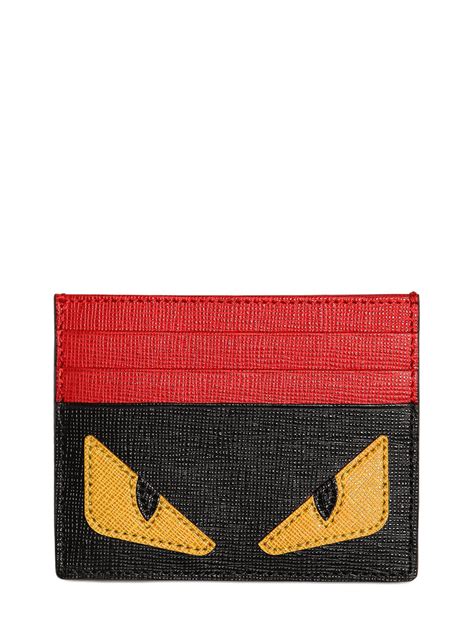 fendi monster phone case|Fendi leather card holder.